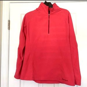 Marmot Bright Coral Quarter Zip